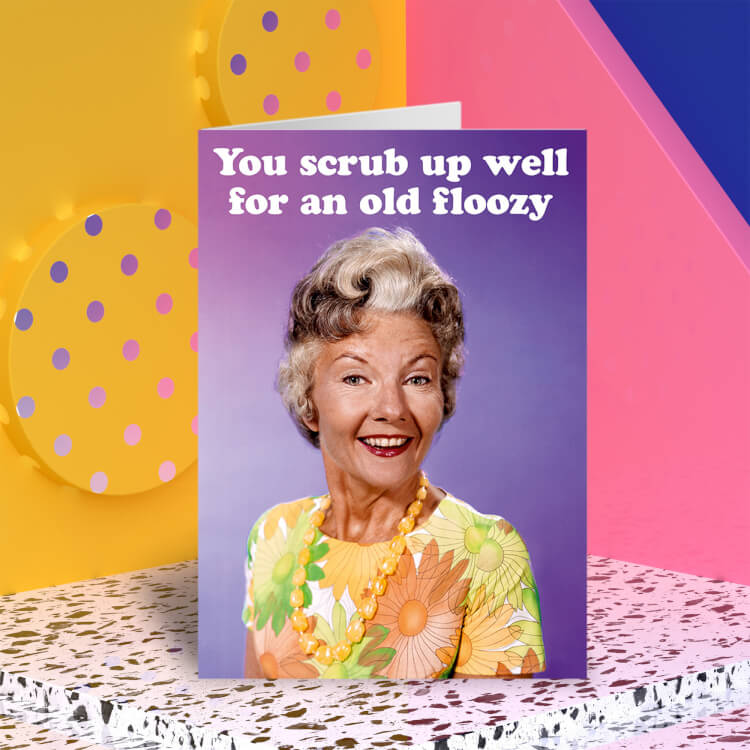 Old floozy Card Dean Morris Cards