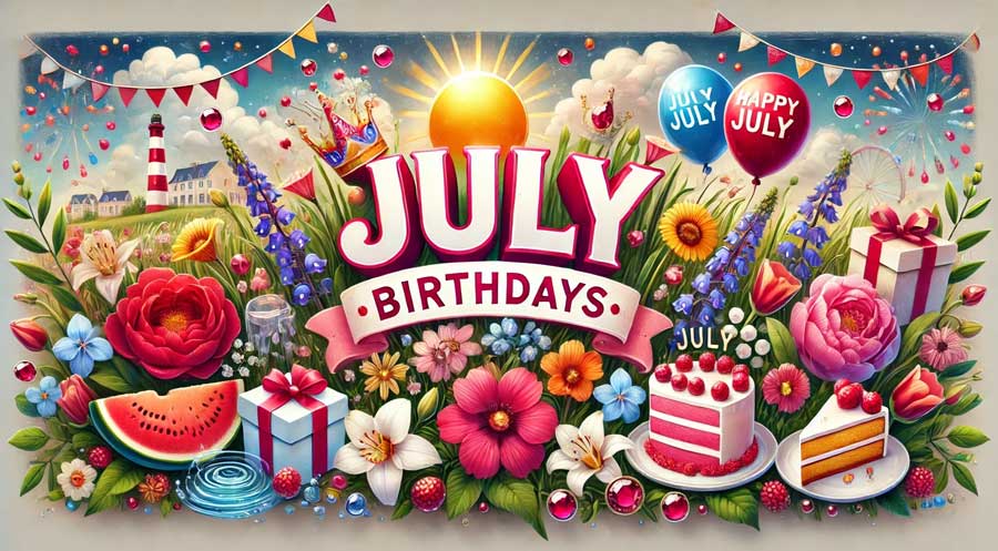 July birthday signs, celebrities and ideas