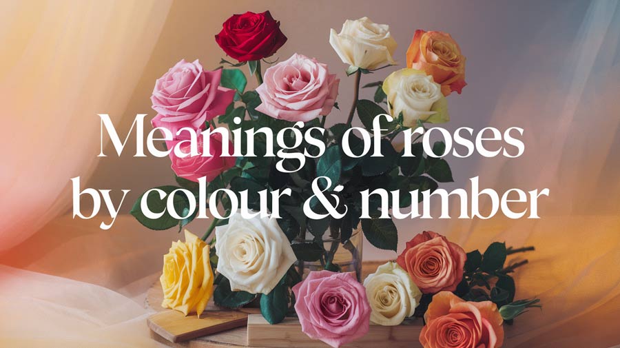 Rose meanings, symbolism and relationship of colours to meaning