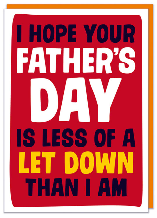 Less Let Down Card