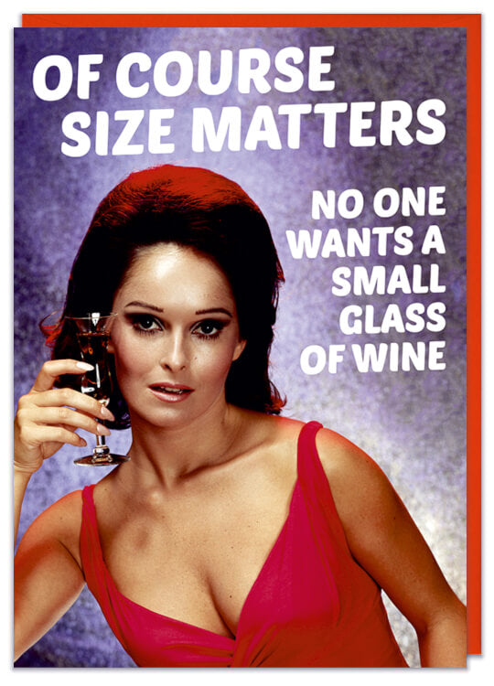 Course Matters No Wants Small Glass Card