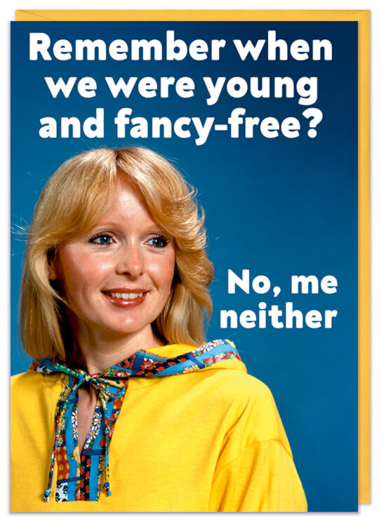 Young and Fancy Free Card