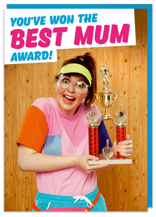 Best Mum award Mothers Day Card