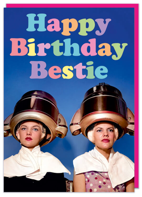Happy Birthday Bestie Card