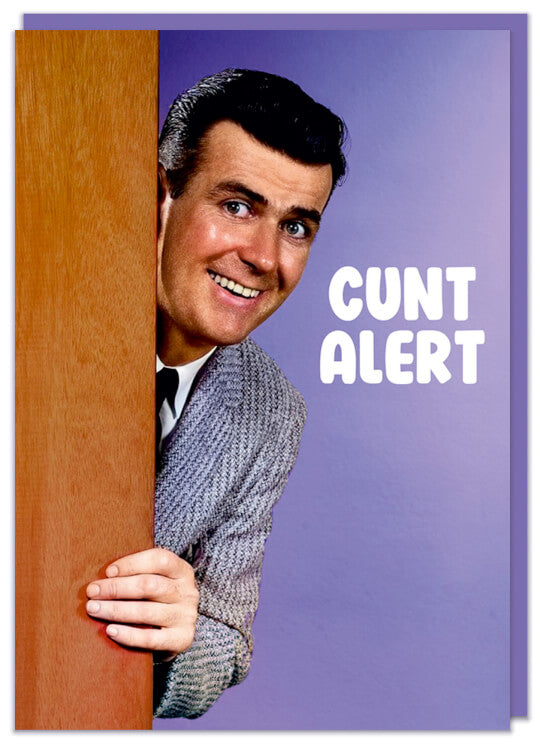 Cunt alert Card