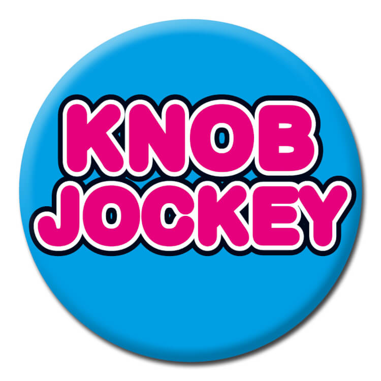 Knob Jockey Badge