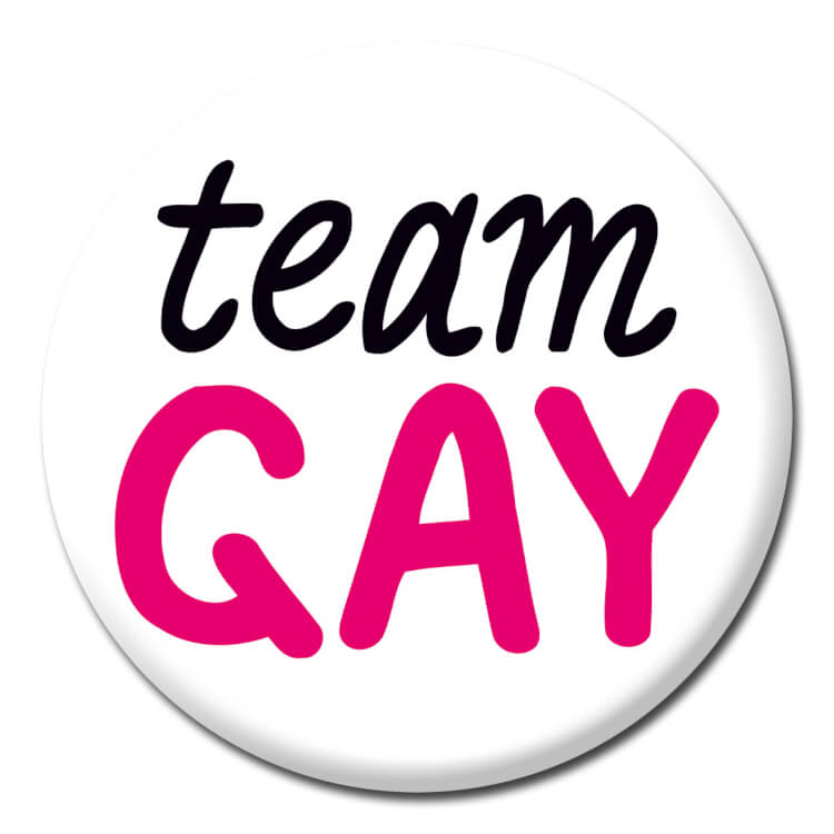 Team Gay Badge