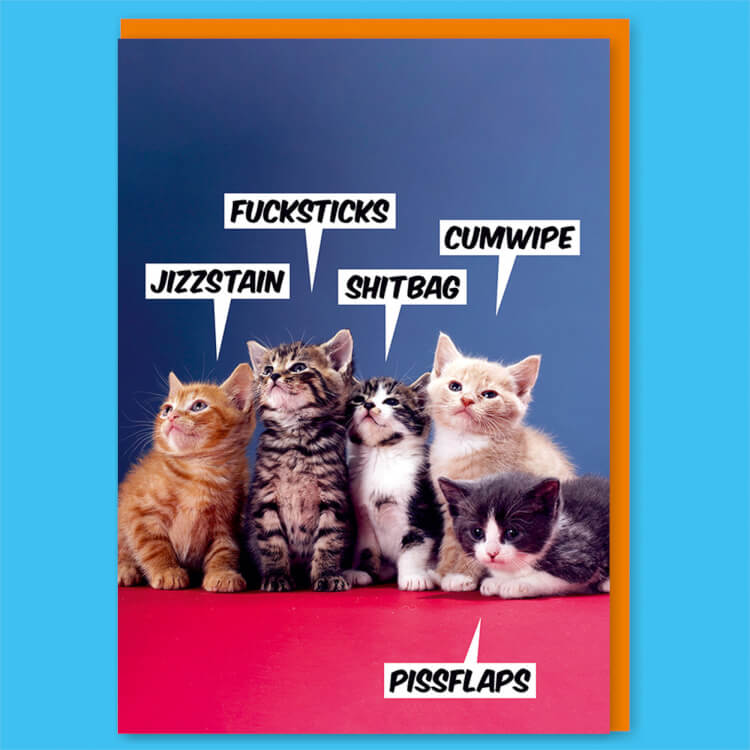 Mod Rude Cards Rude Cards & Offensive Birthday Cards – Dean Morris Cards