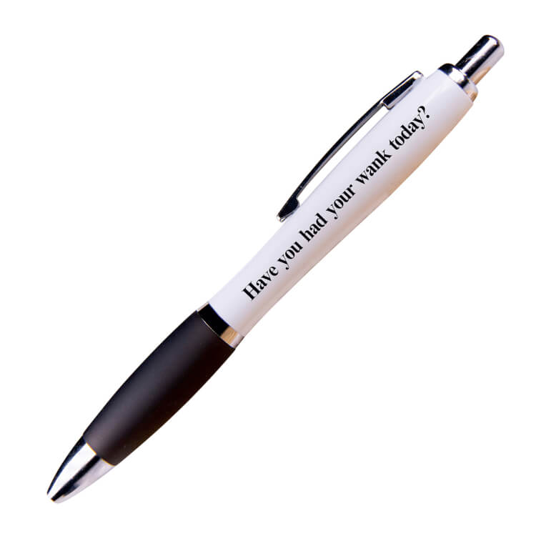 Have you had your wank today Pen