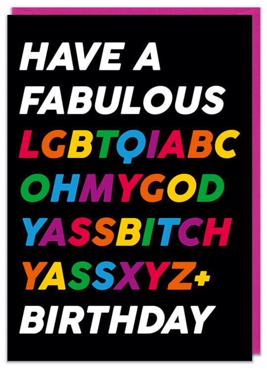Happy LGBTQI+ Pride Card